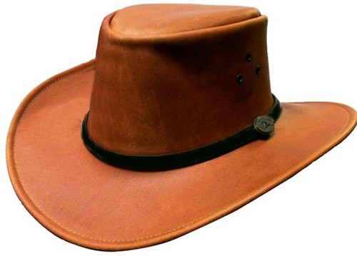 WesternLederhut Coolongatta mit formbarer Krempe Outdoor Australian Style