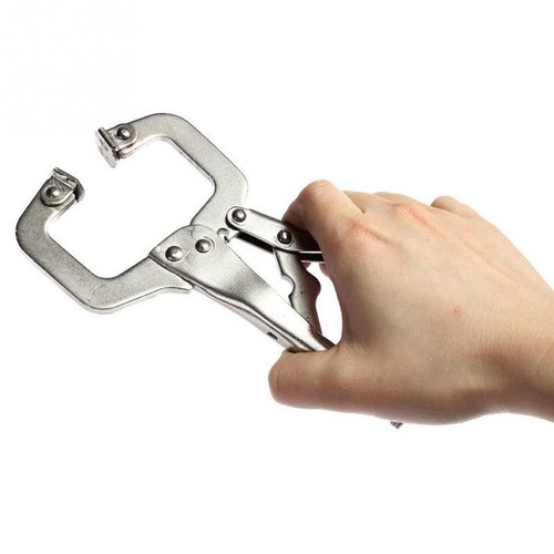 C Clamp Vise Grip 6/" Locking Welding Quick Pliers Wood Tenon 6 inch Alloy Steel