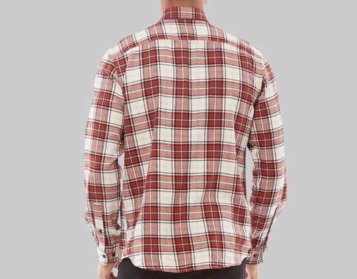 Mens Jack And Jones Button Shaped Long Sleeve Checked Shirt Sizes from S to XXL