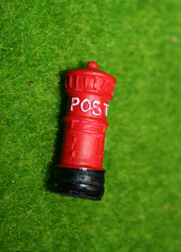 Miniatures Mid 20th Century Era Royal Mail Red Pillar Post Box Doll Houses