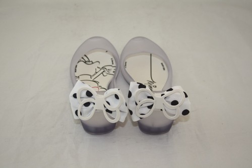 NEW GIRLS 30703 MELISSA ULTRAGIRL+MINNIE INF 06008 CLEAR FLAT JELLY SHOE