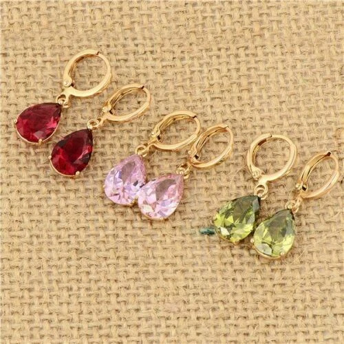 Shell Enchape de oro amarillo Amatista Joyería de Moda