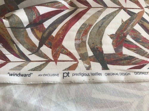 prestigious windward mist cotton fabric curtain blind upholstery FREE P/&P