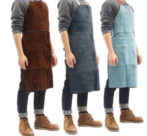 Welding Equipment Welder Heat Insulation Protection Apron Cow Leather 60x90cm