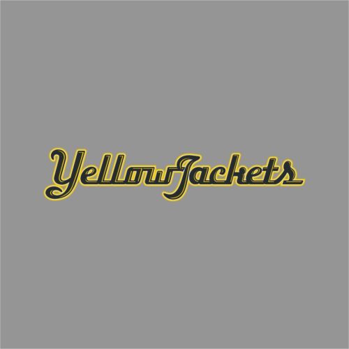 AIC Yellow Jackets #3 NCAA College Vinyle Sticker Autocollant Voiture fenêtre Mur 
