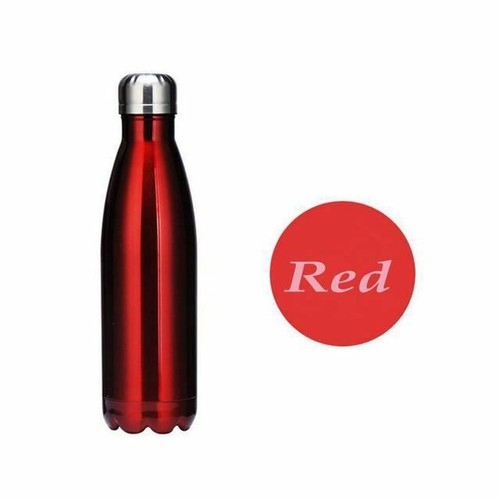 350//500 ml isolé double paroi Bouteille D/'Eau Ballon thermos en acier inoxydable