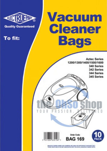 1400HF 1400E 20 x GOBLIN Aztec Vacuum Cleaner Paper Dust Bags For: 1400 1405 