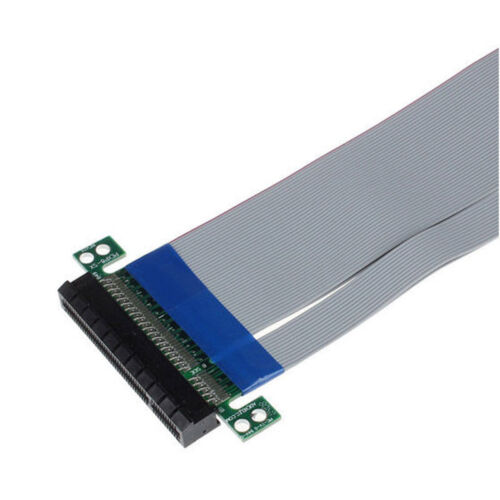 PC PCIE 1X 4X 8X 16X Pro Riser Card Ribbon DURABLE Extender Extension Cable