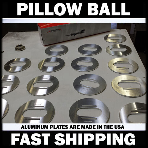 MK1 PillowBall Upper Plates For Coilover /& Airbag Lowering Kit 90-94 Lexus LS400