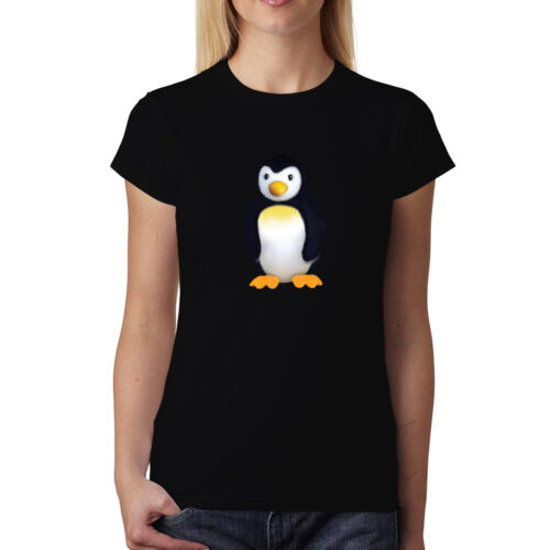 Penguin animales Divertido Mujeres Camiseta XS-3XL Nuevo