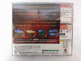 F355 CHALLENGE Sega Dreamcast DC Japan manual