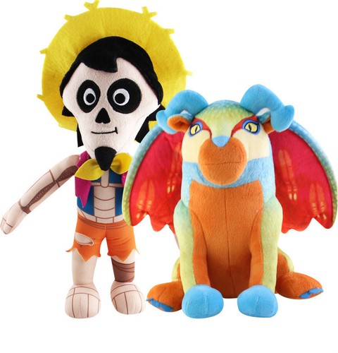 Coco Hector Miguel Pepita Dante Soft Plush Stuffed Doll Toy Animal Figure Gift