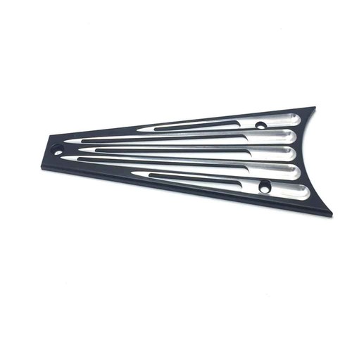 Black CNC Aluminum Frame Grill For Harley Touring Street Glide FLHT 2014-2017