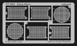 1//35 PE Parts for King Tiger Eduard TP003