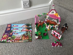Lego Belville Horse Stable Jumping Set 7585 7587 100 Complete
