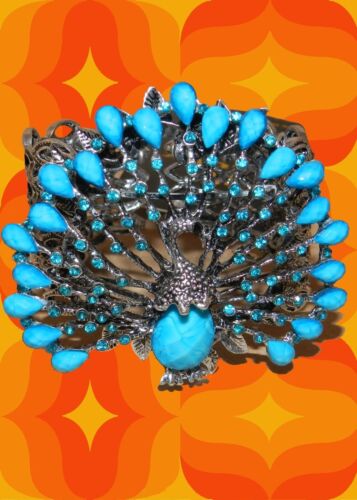 A119 ✪ Boho Hippie Bracelets Armspange Flower-Power Fleurs Enfants Festival Paon