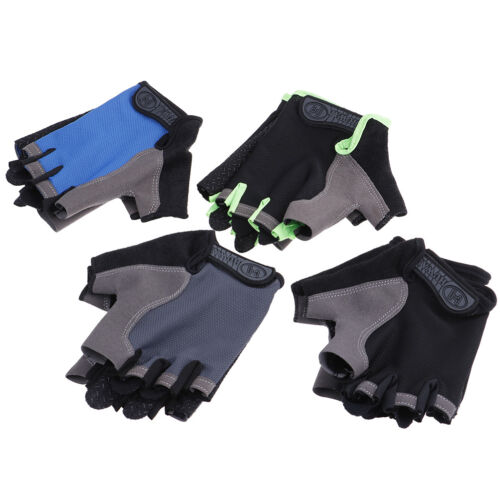 Women Men Sport Cycling Fitness GYM Workout Exercise Half Finger Gloves Bike new