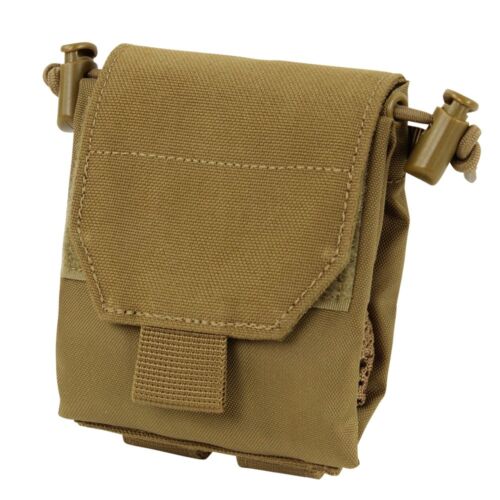 Condor Micro Dump Pouch 191172 Folding Covert for Airsoft//MILSIM Molle or Belt