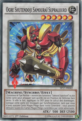 VF ♦Yu-Gi-Oh!♦ Ogre Shutendoji Samourai Supralourd SP17-FR042