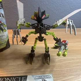 LEGO Bionicle Mistika: 8695: Gorast 100% complete canister and instructions