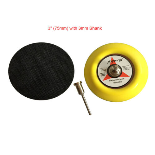 Accessories Sanding Pad 3Inch Abrasives Hook & Loop For Rotary Tool Hot Durable 