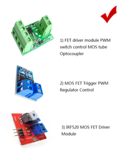 15A 400W//IRF520// FET driver module PWM switch control high power MOS tube module