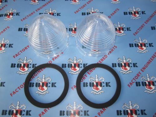 1958 Buick Parking Lenses with Gaskets. OEM #5949368GUIDE. All Models