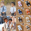 Adjustable Suspender and Bow Tie Set for Baby Toddler Kids Boy Girls Children