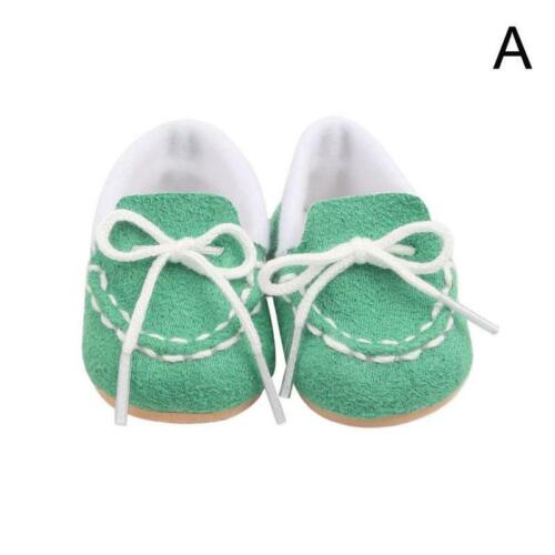 MAGIC GIFT Beautiful Doll Shoes Fits 18 Inch Doll and 43cm baby dolls shoes 2020