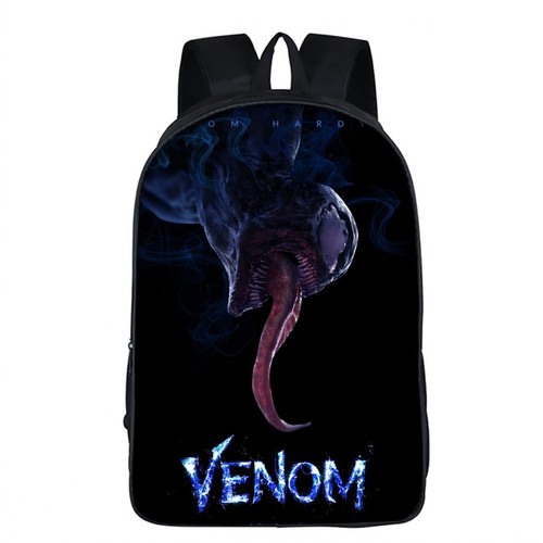 UK Venom Spiderman 3D Backpack Travel Packsack Bags College School Bag Xmas Gift