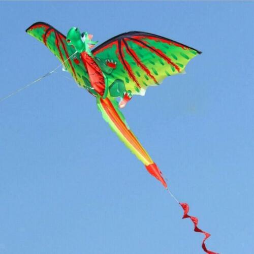 große 3D Einzelnen Linie Kite mit Lange Bunte Spannende Dinosaurier Drachen