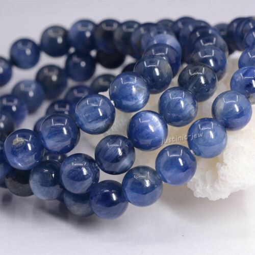 8mm Fashion round gemstone beads stretchable bracelet 7/"