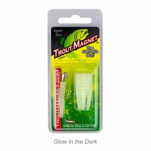 Trout Magnet            9 pc Packs 1//64oz            Glow in the Dark