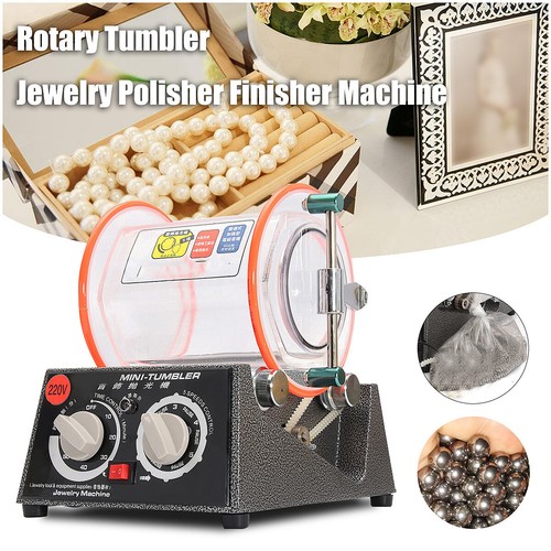 3Kg Rotary Tumbler Surface Polisher Jewelry Polishing Finishing Super Machine