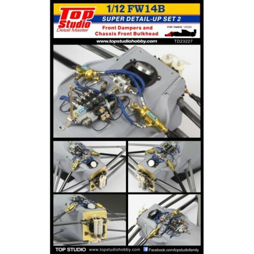 Top Studio 1//12 Williams FW14B Super Detail-up Set Vol.2 for Tamiya kit #12029