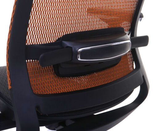 Bürostuhl HWC-A20 ergonomisch Kopfstütze Textil ISO9001 Schreibtischstuhl