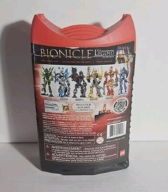 Lego 8985 Bionicle Glatorian Legends Ackar Complete, Manual, Container, Used