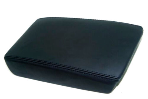 Fits 09-14 Acura TSX Synthetic Leather Armrest Center Console Lid Cover Black