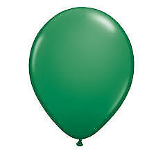Green 10 Pk Amazing New 11" Plain Balloons 