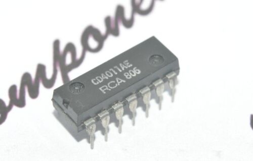 - RCA CD4011AE DIP-14 circuito integrado - Nuevo Viejo Stock 1 un IC 