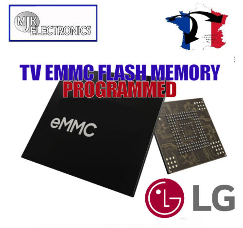PROGRAMMED EMMC MEMORY LE33E LC33E EMMC EAX64797003 1.2 LG SERIES  LB33E