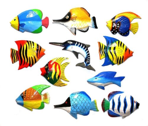 11 Magnete Fische Pinnwandmagnet Fisch Pins Magnet Pin Fischmagnete Fischemagnet 