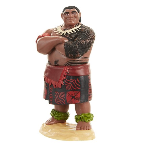 5 Figurine Moana DIsney Island Moana Maui tui Sina Pua Playset