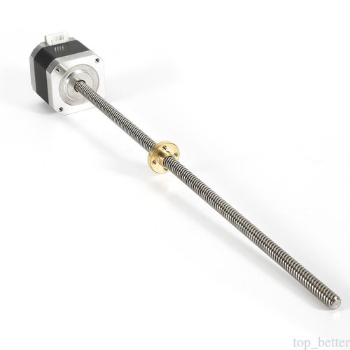 For 3D Printer CNC Mill Router 300mm Lead Screw NEMA 17 Stepper Motor Prusa New