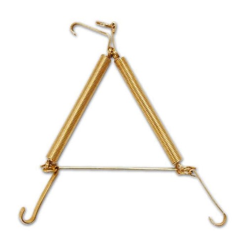10 P Appendi Piatti Appendipiatti a Molla in Acciaio Ø 16-23 cm misura N°2 conf