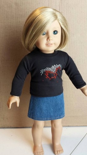 Horse Long Sleeve Fits 18/" American Girl Doll Clothes