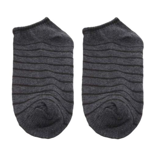 Unisex Comfortable Stripe Sock Slippers Short Ankle Socks Breathable Gym YU