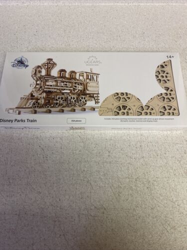 Train Wooden Puzzle Working Mechanical Model New Box Details about  / Disney Parks Walter E