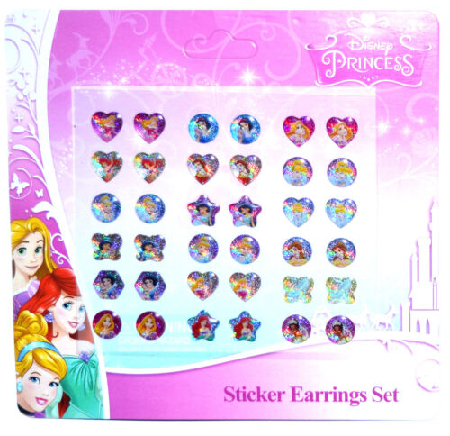 EARRING STICKERS Girls Birthday Party Gift Bag Filler Frozen Pony Princess Kids