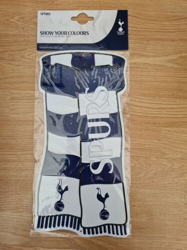Tottenham Hotspur FC Window Sign Show Your Colours Official Product BNWT 